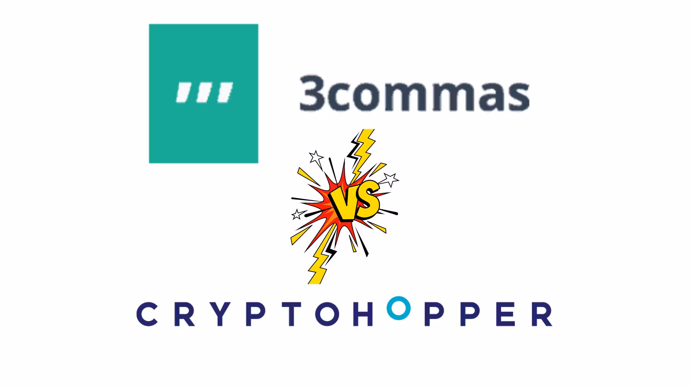3Commas vs Cryptohopper comparison graphic