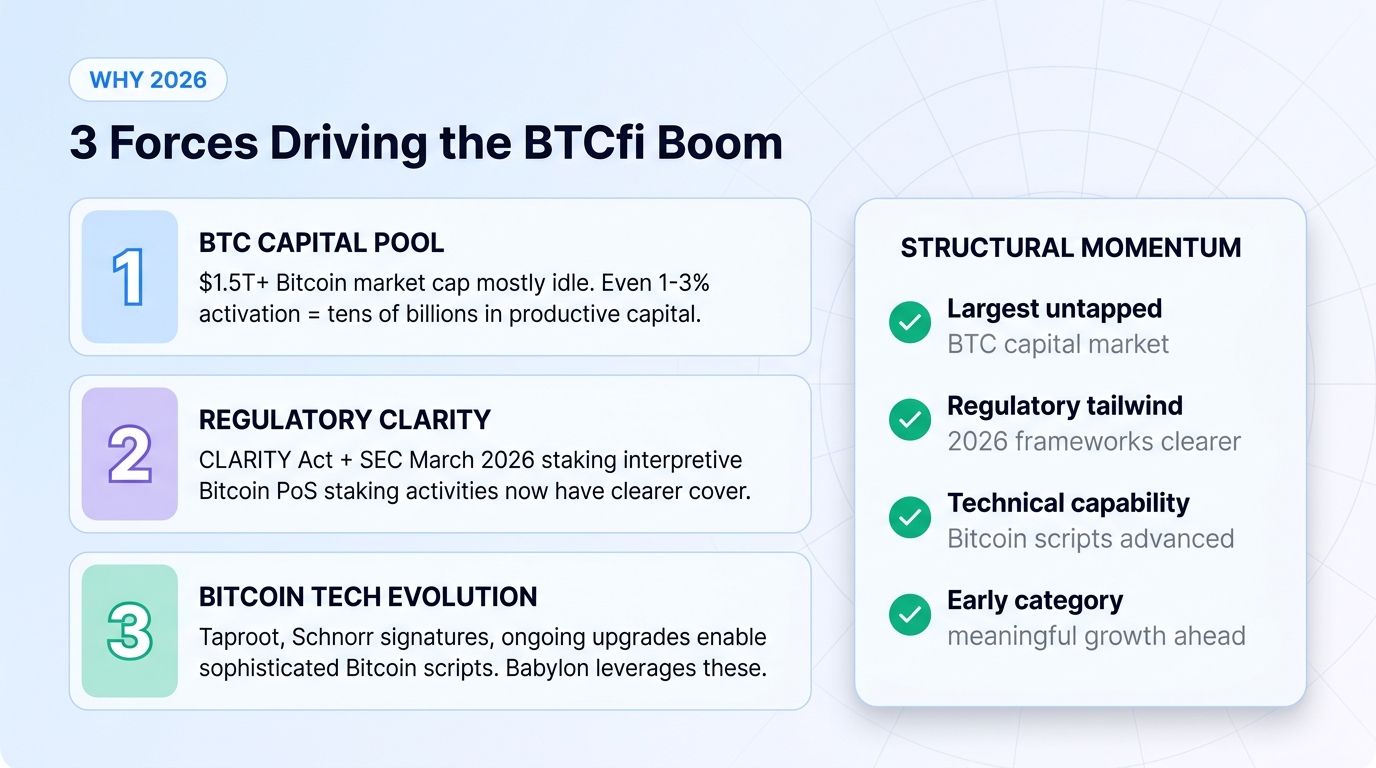 Three forces driving the BTCfi narrative in 2026