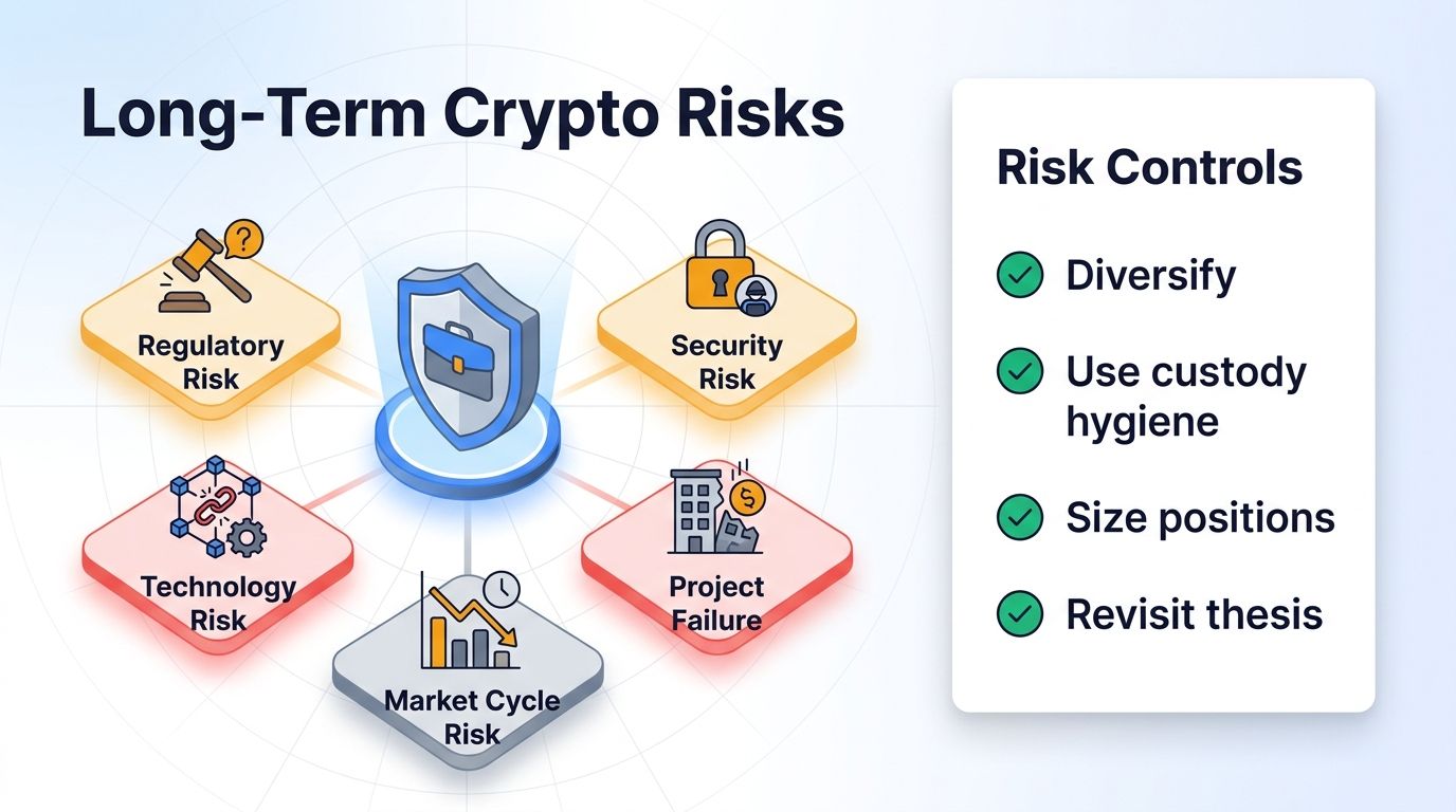 Key risks of long-term crypto investing