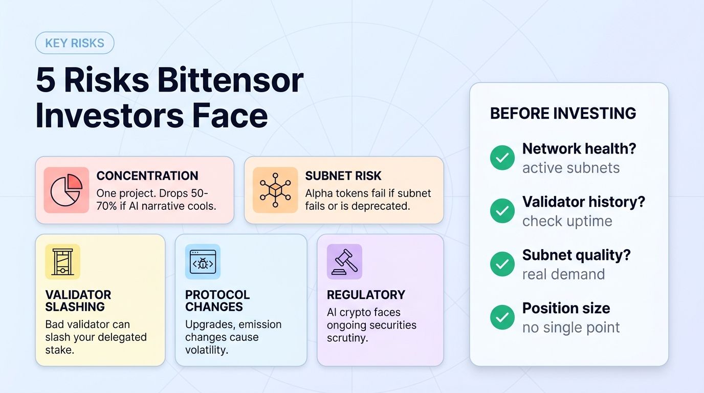5 risks Bittensor investors face