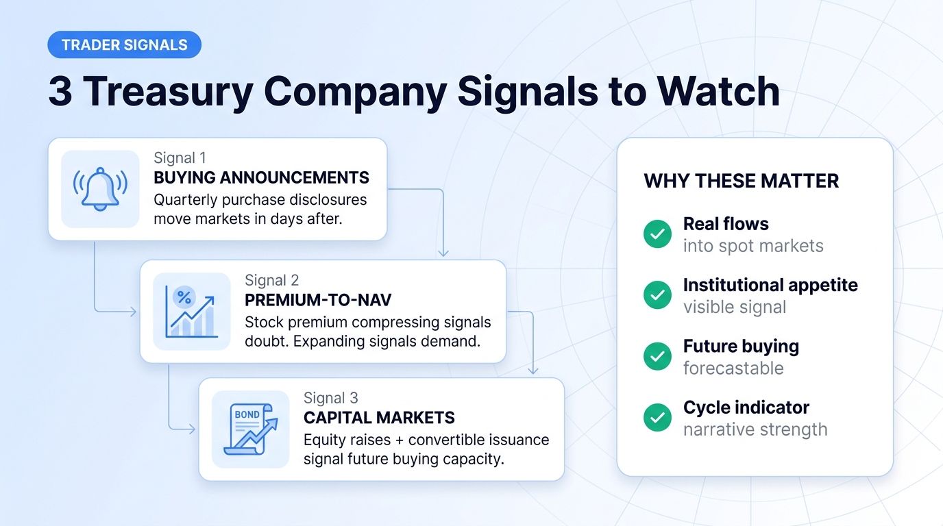 3 treasury company signals for traders to watch