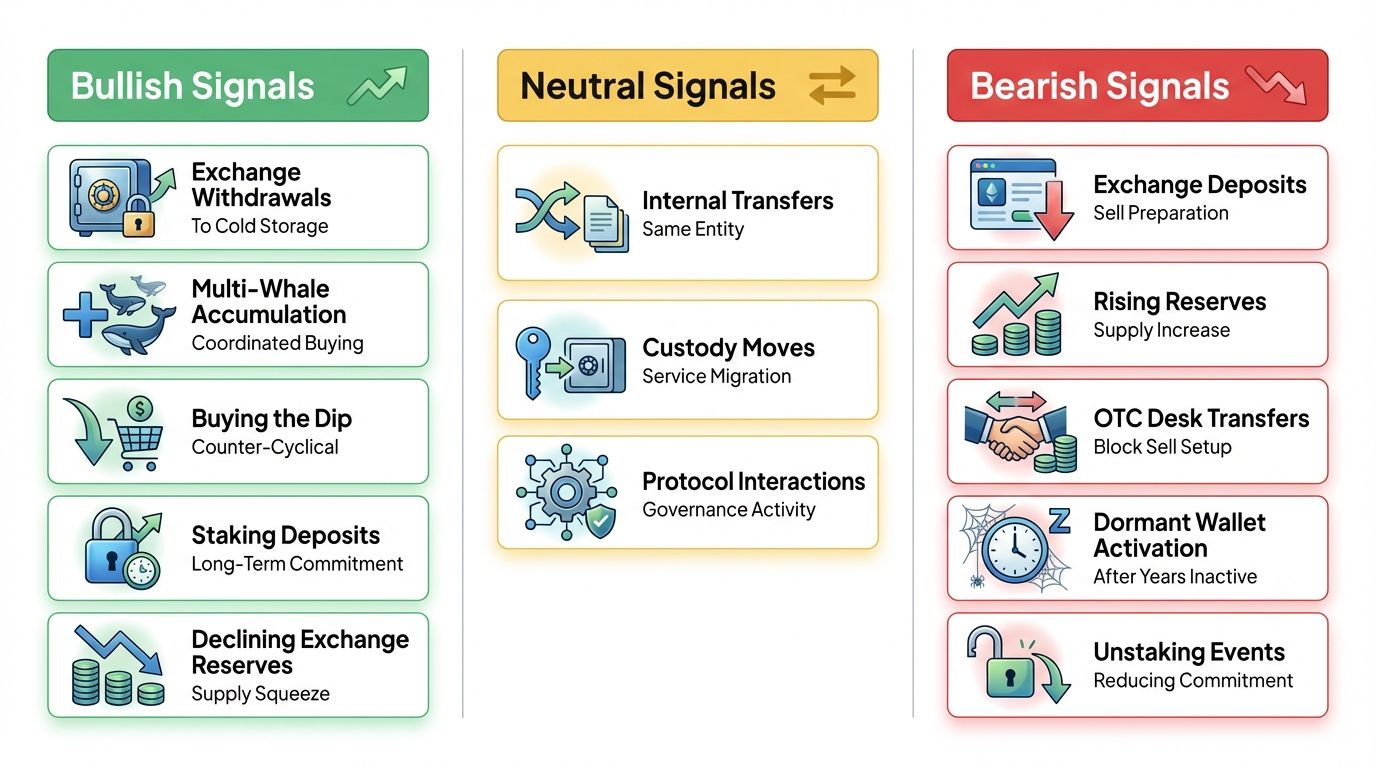 Bullish Bearish Whale Signals Framework