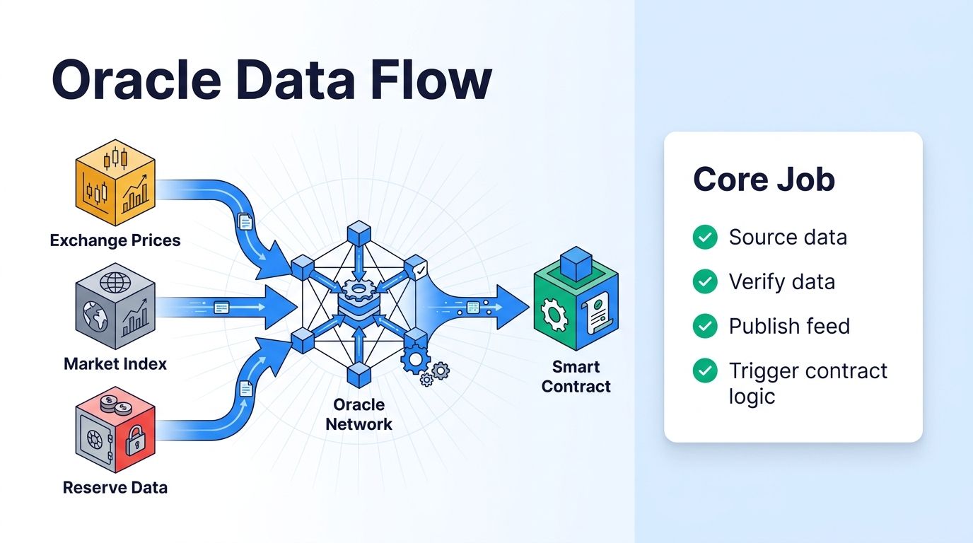 How crypto oracles connect offchain data to smart contracts