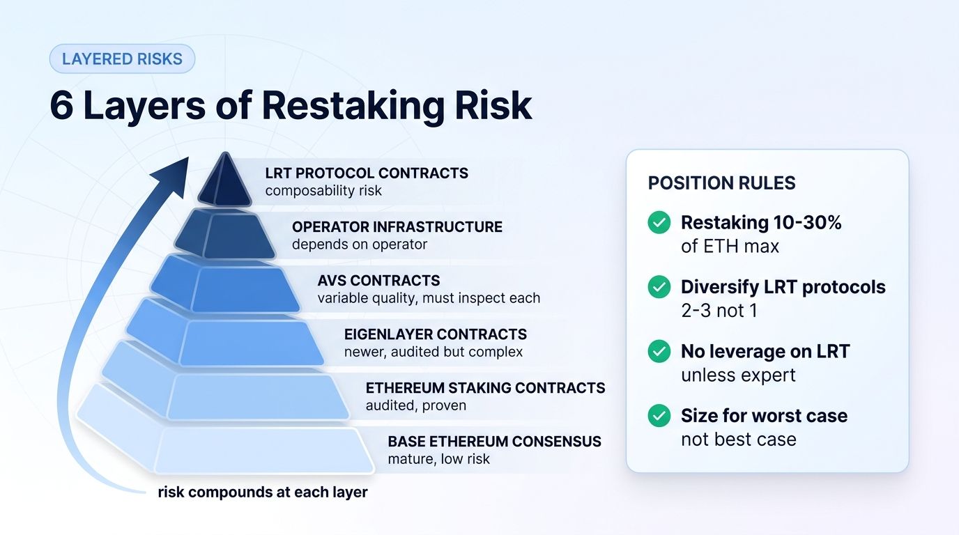 6 layers of restaking risk in EigenLayer