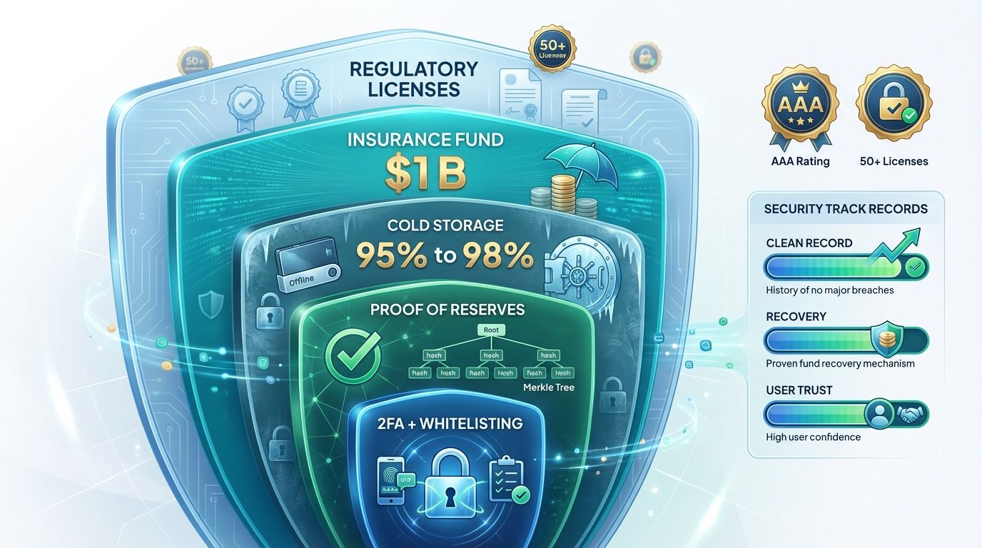 Exchange security comparison layers