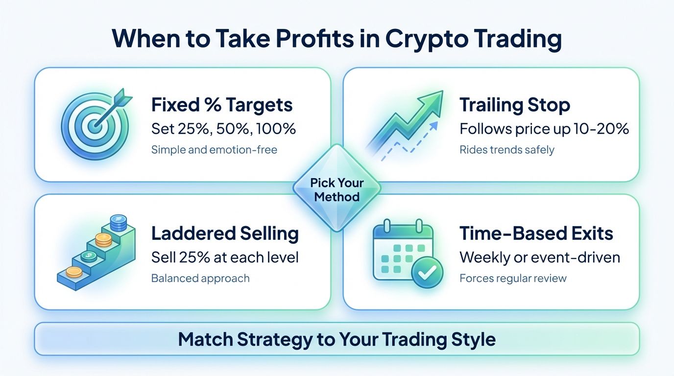 Four Profit Taking Strategies