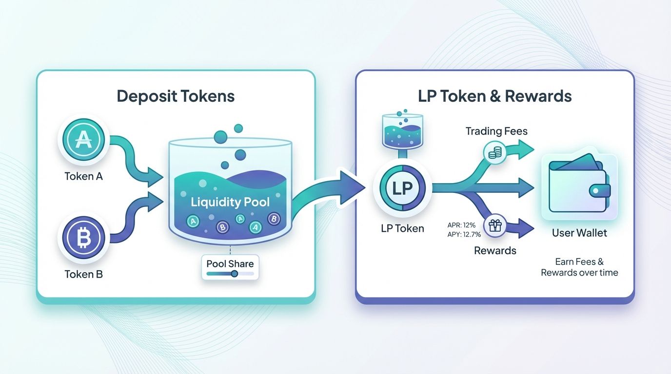 How yield farming works: liquidity pools and LP tokens explained