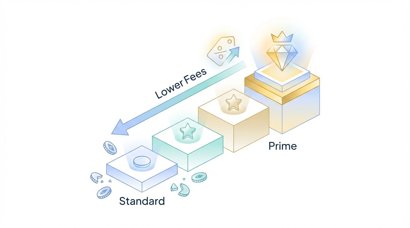 HTX fee structure and tiers