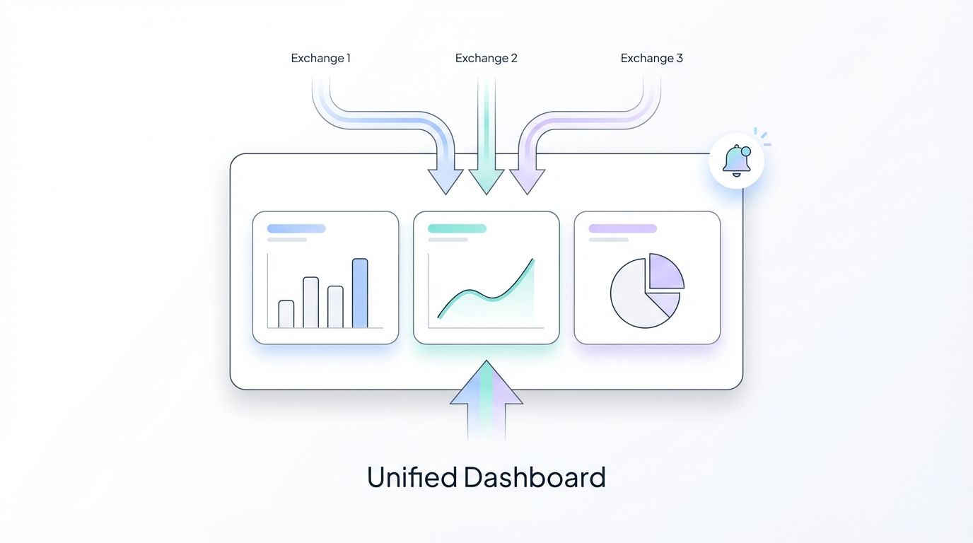 Multi-exchange trading dashboard with Altrady