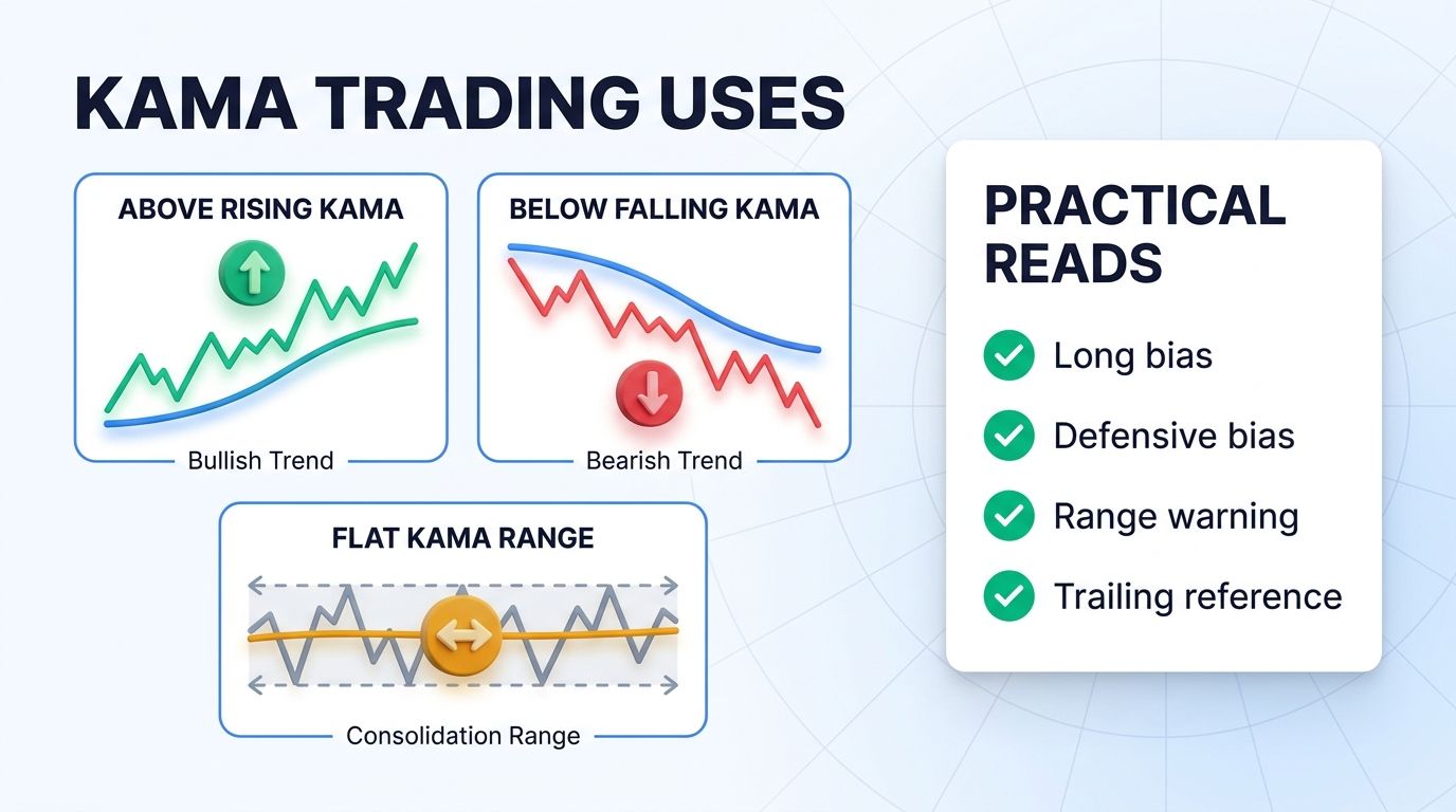 How crypto traders use KAMA as a trend filter