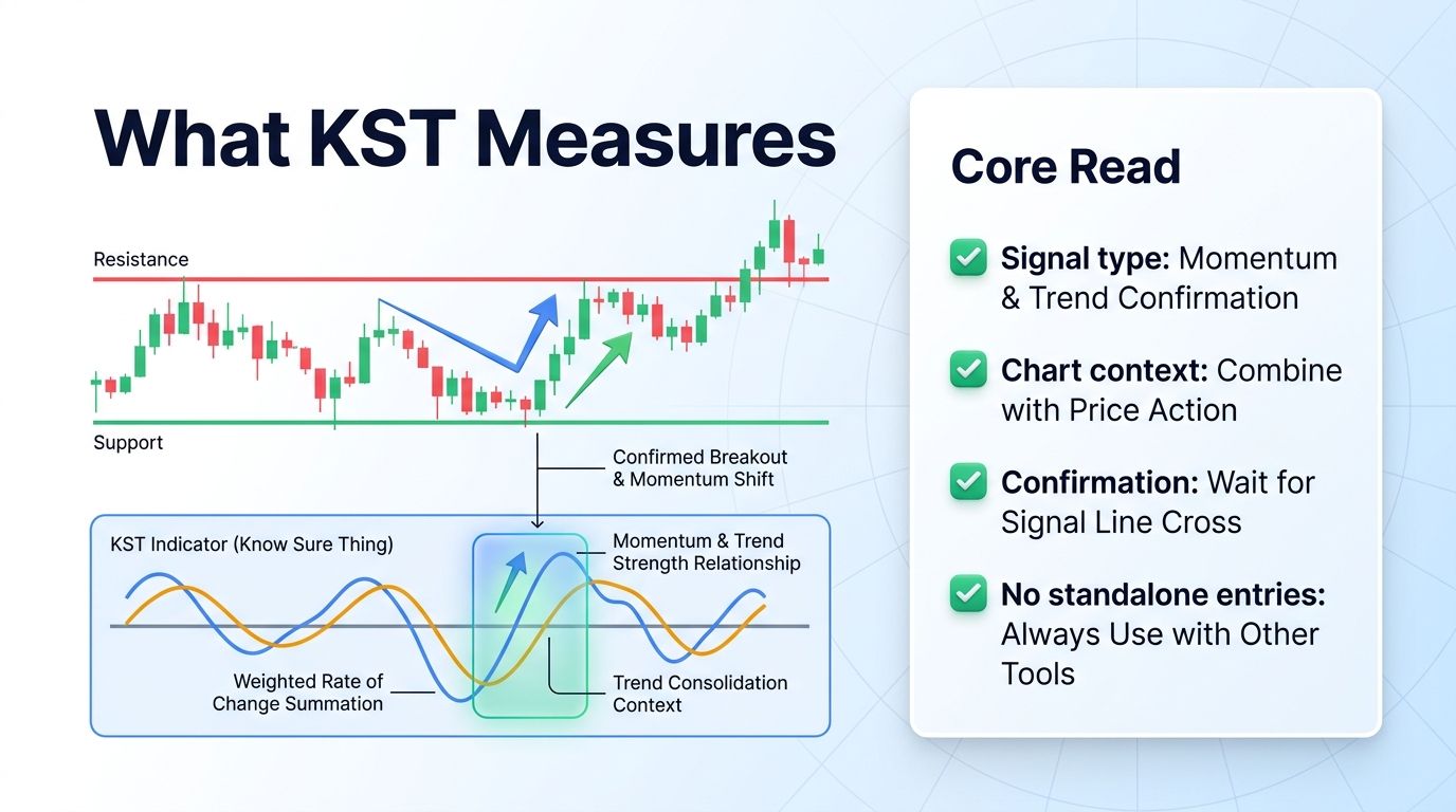Know Sure Thing indicator meaning for crypto traders