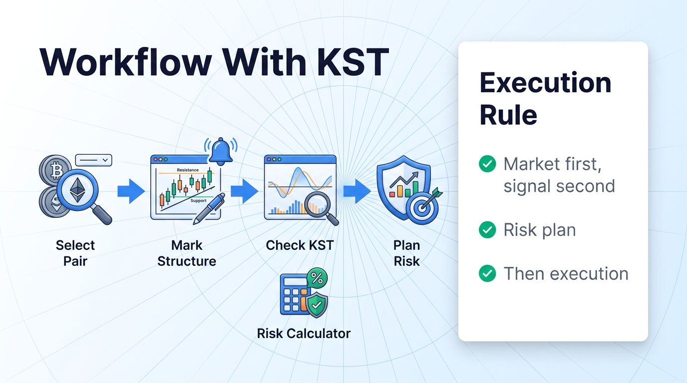 Know Sure Thing workflow with Altrady Smart Trading and risk planning