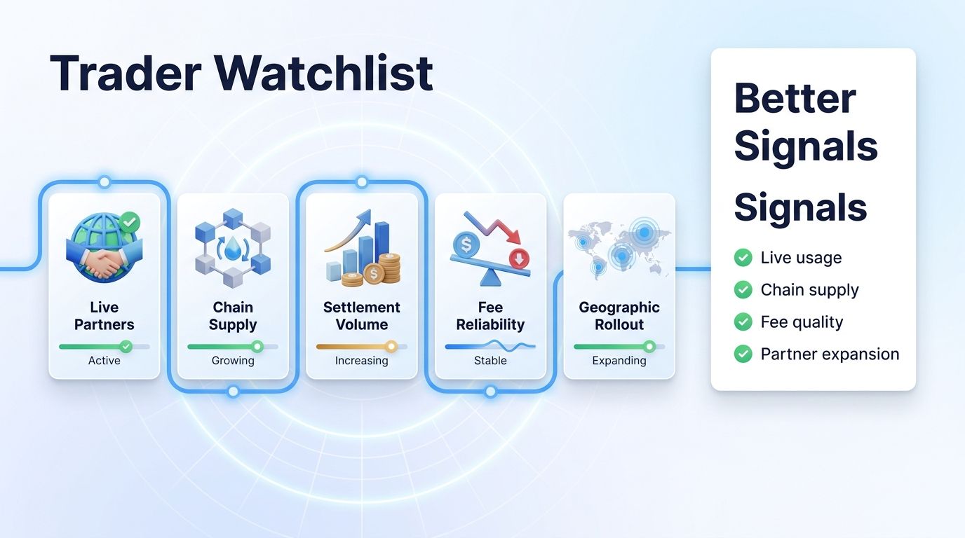 Trader watchlist for Mastercard stablecoin settlement
