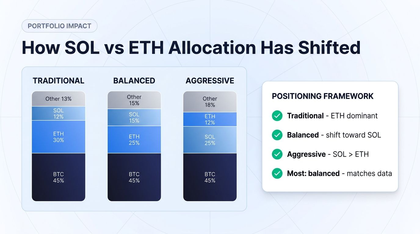 How SOL vs ETH allocation frameworks have shifted post-flippening