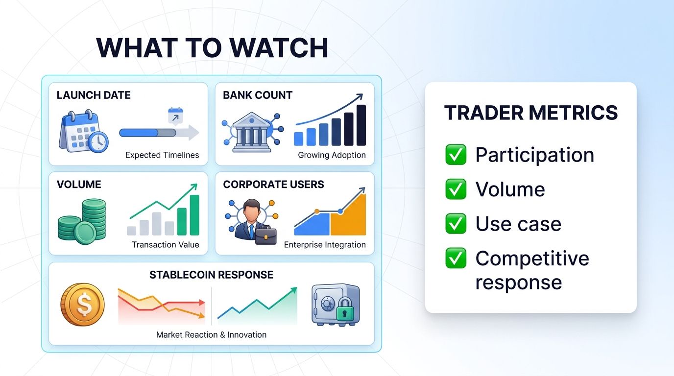 Metrics traders should watch for tokenized deposits