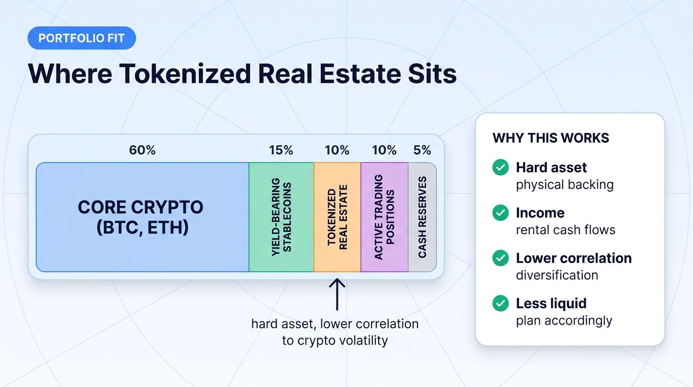 Where tokenized real estate fits in a crypto portfolio