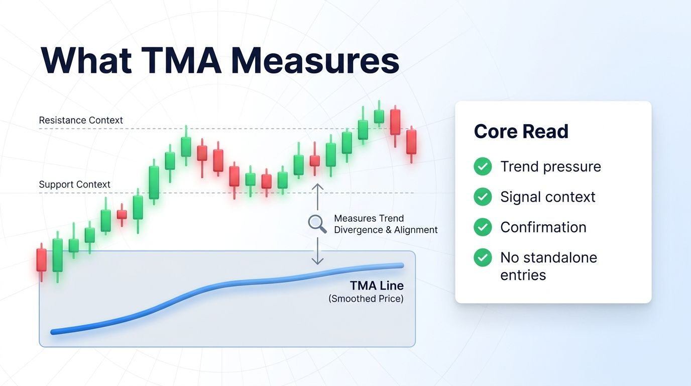 Triangular Moving Average indicator meaning for crypto traders