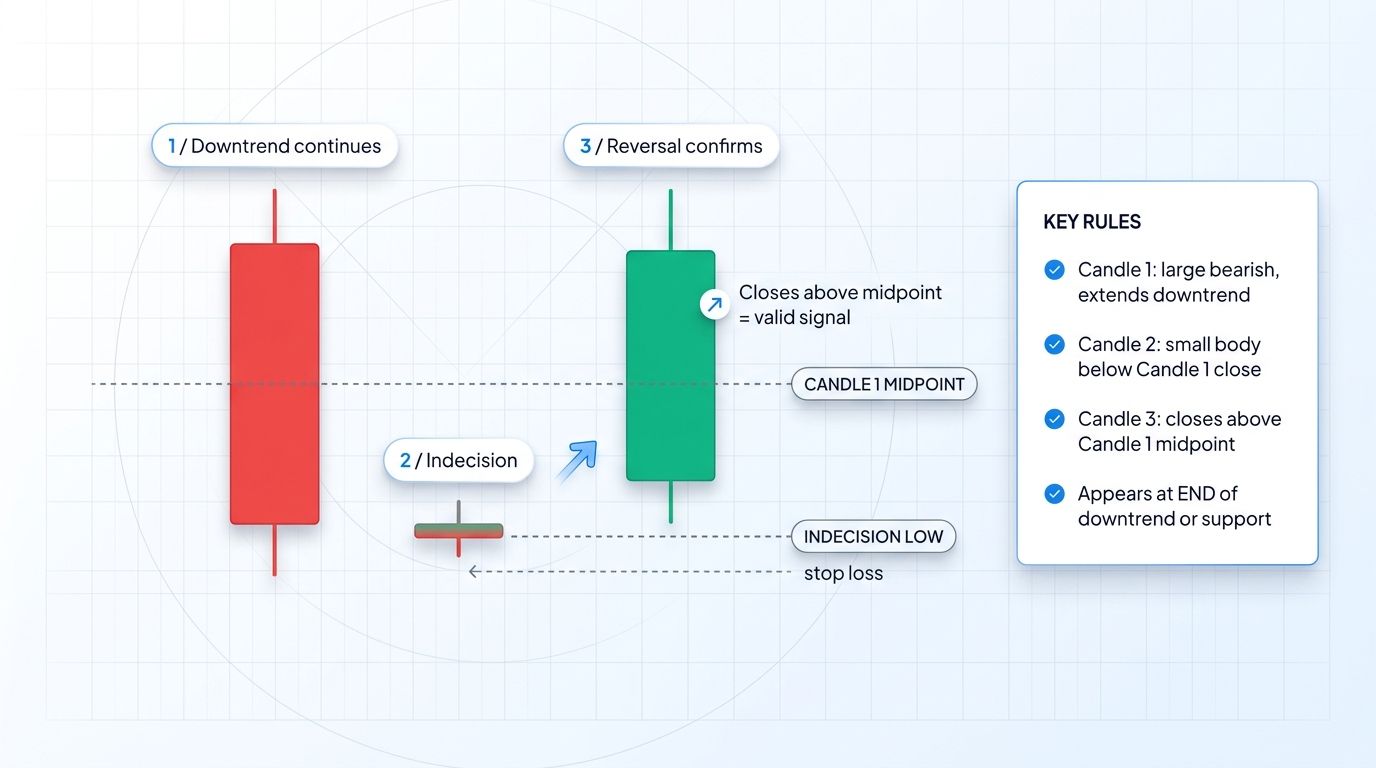 Morning Star Candlestick Pattern Guide