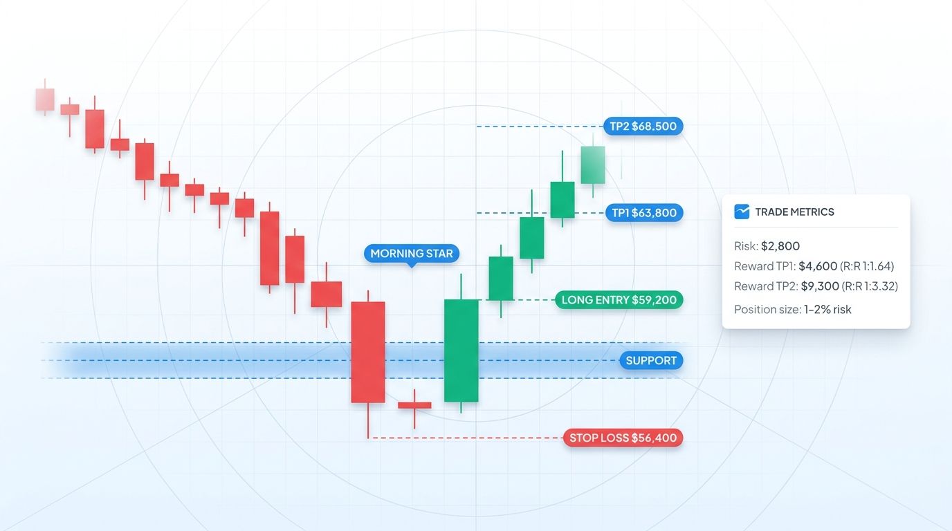 Morning Star Candlestick Pattern Guide