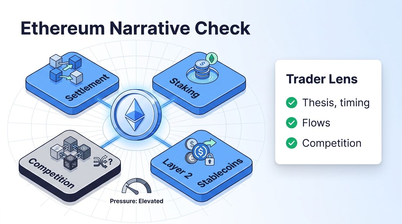 Ethereum narratives under pressure in 2026