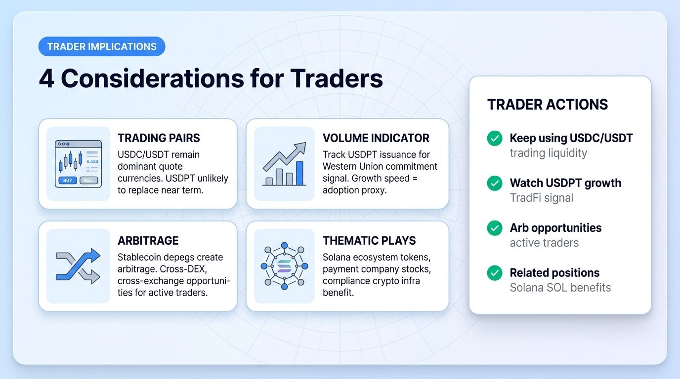 Four trader considerations for the USDPT launch